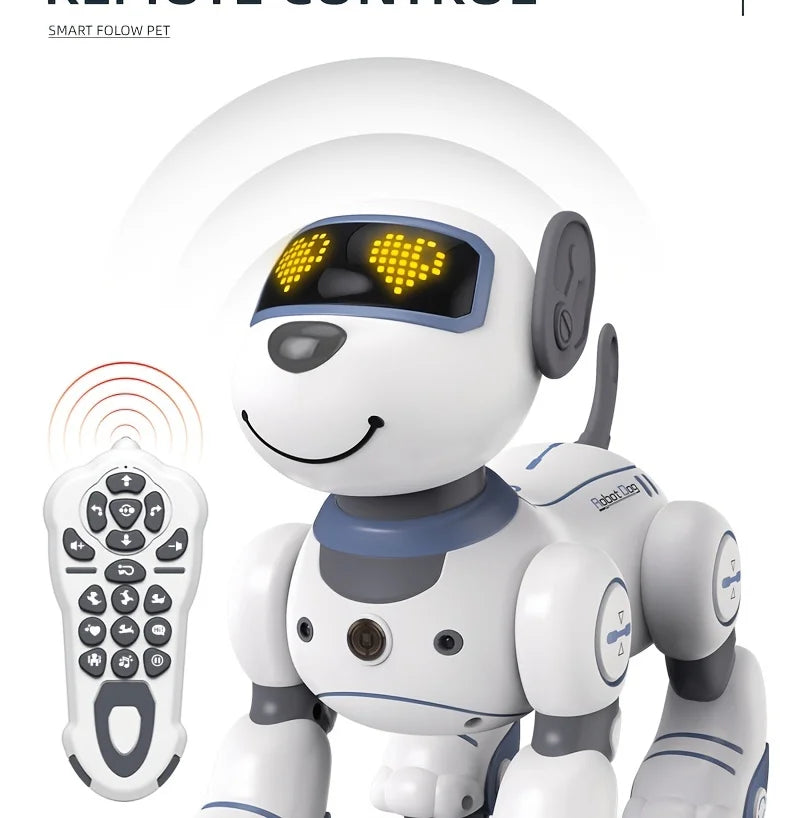 Intelligent Robot Dog Remote Control Electronic Sing Dance Follow Smart Interactive Stunt Music Toy Programmable Puppy Kid Gift