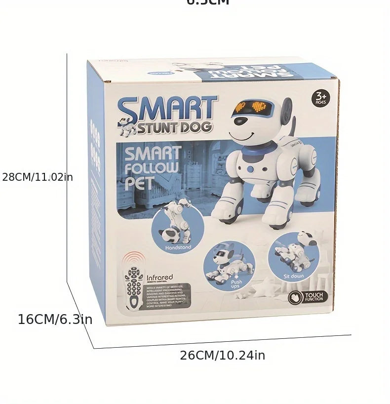 Intelligent Robot Dog Remote Control Electronic Sing Dance Follow Smart Interactive Stunt Music Toy Programmable Puppy Kid Gift