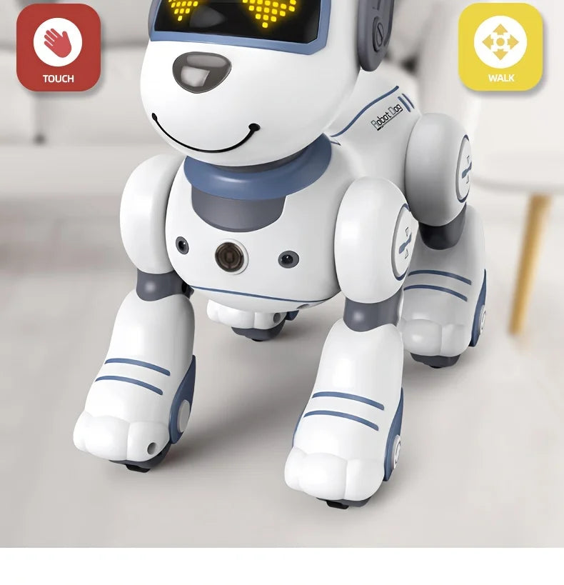 Intelligent Robot Dog Remote Control Electronic Sing Dance Follow Smart Interactive Stunt Music Toy Programmable Puppy Kid Gift
